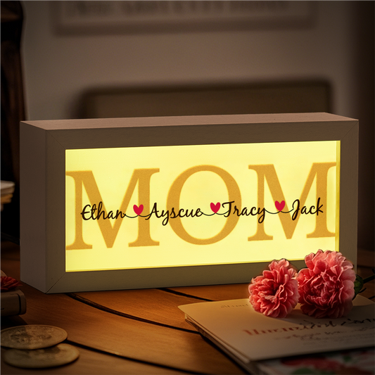 Mother's Day Gift Custom Name Night Light