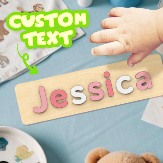 Custom Kids Wooden Name Puzzle