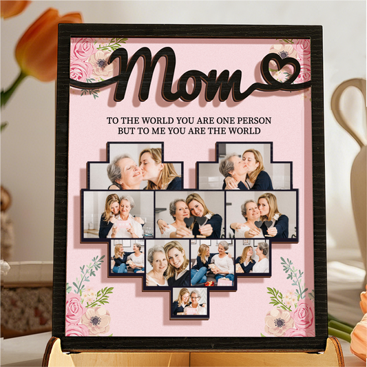 Mother's Day Wooden Ornaments