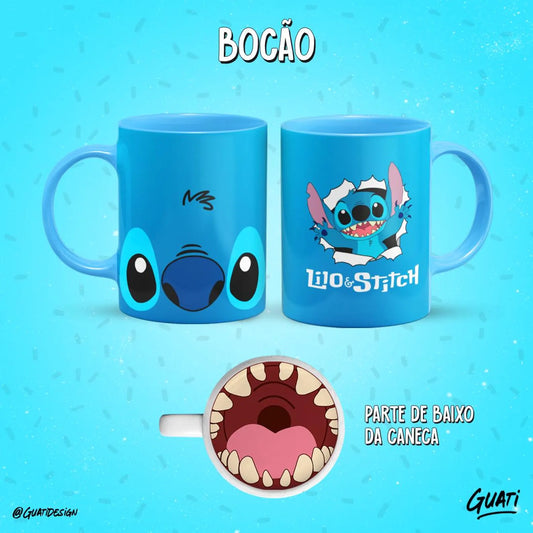 Mouth bottom Sublimation mugs Cartoons Butt teeth Funny Viral mugs