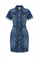 Denim Mini Dress