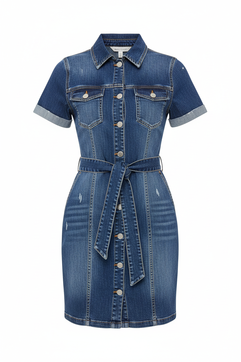 Denim Mini Dress